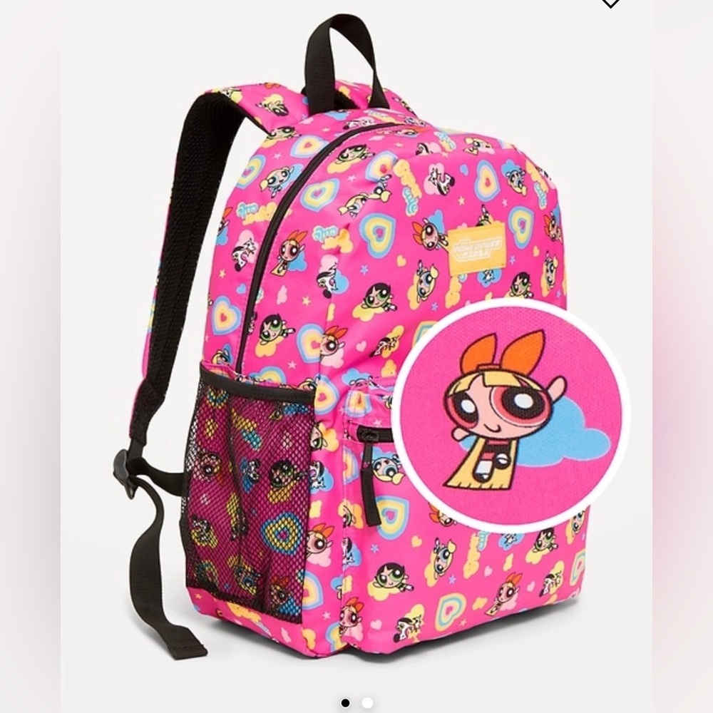 X
The Powerpuff Girls™ Canvas Backpack for Girls power pink 🖤🩷🩵